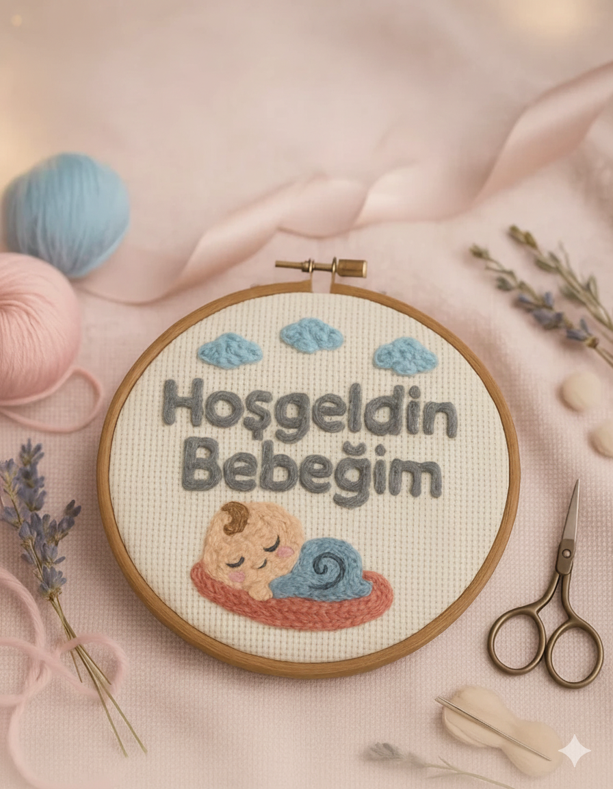 Amara Liva Premium 36 Parça Punch Seti (18 Renk İplik)